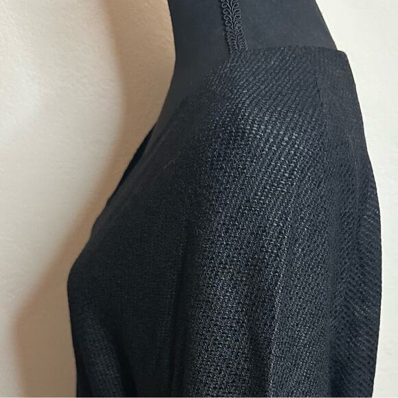 The Row Layered Top Black Knit over Silk US XS - Picture 5 of 13